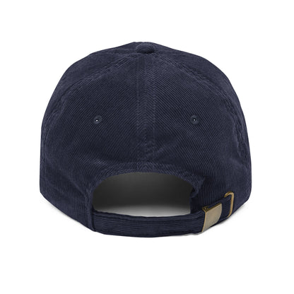 Navy Corduroy Cap