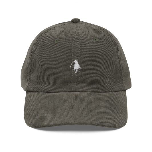 Olive Corduroy Cap