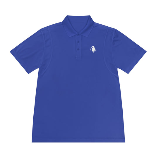 Royal Blue Logo Sport Polo Shirt