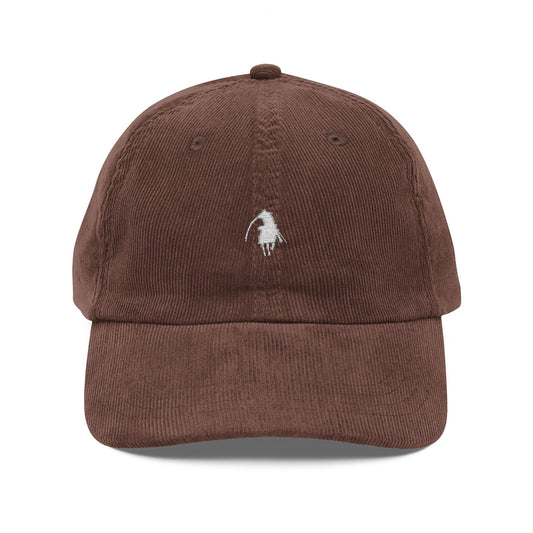 Brown Corduroy Cap