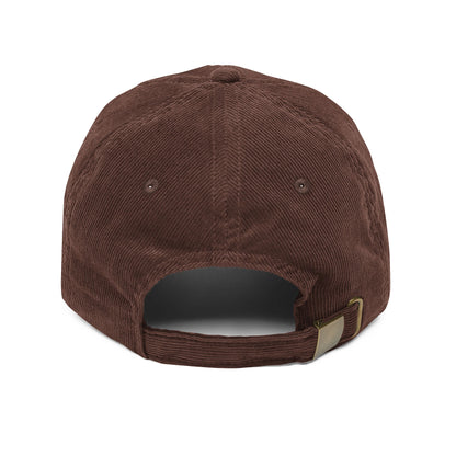 Brown Corduroy Cap