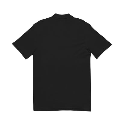 Black Pique Polo Shirt